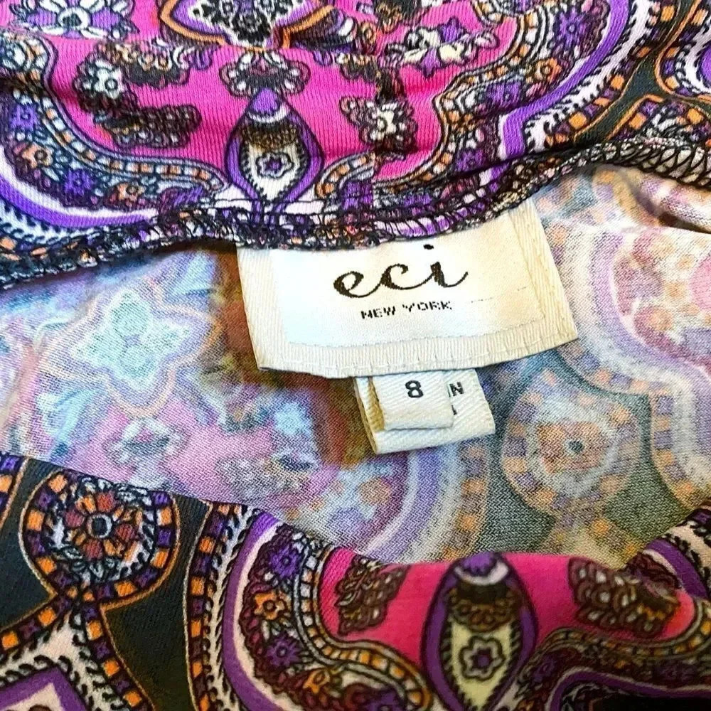 ECI | Long Sleeved Shift Dress (8) - Picture 4 of 5